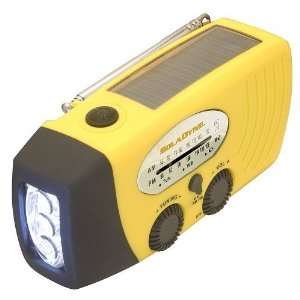  SolaDyne Solar Powered Emergency Radio & Flashlight 