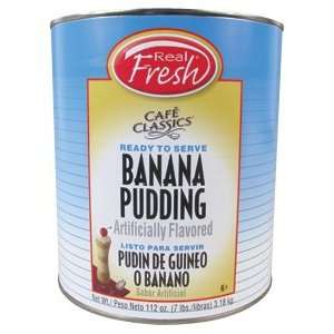 Cafe Classics Banana Pudding 6   #10 Cans / CS  Grocery 