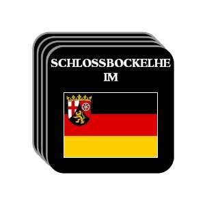   Rheinland Pfalz)   SCHLOSSBOCKELHEIM Set of 4 Mini Mousepad Coasters