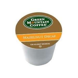 Green Mountain HAZELNUT DECAF Flavored Coffee 3 Boxes of 24 K Cups 