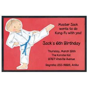  Karate Kid Peter Party Invitations Toys & Games