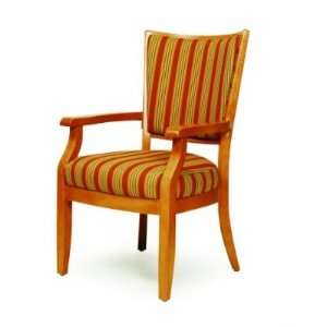  Andrew Arm Chair, wood frame back and wood arms, clean out 