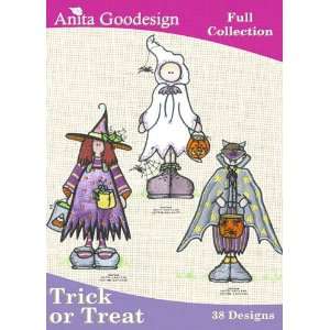   Goodesign Embroidery Designs Cd Trick or Treat Arts, Crafts & Sewing