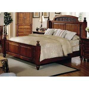   Tamarind Grove Banyon Panel Bed in Honey   King