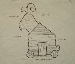 Monty Python & Holy Grail Giant Rabbit Plans T Shirt  