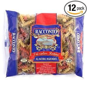 Racconto Tri  Color Springs, 16 Ounce Packages (Pack of 12)  