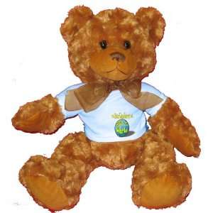  Bartenders Rock My World Plush Teddy Bear with BLUE T 