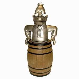  Simpsons Grampa Simpson pewter wine stopper Kitchen 