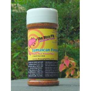 Dizzy Pig BBQ Jamaican Firewalk Rub Spice   8 Oz  Grocery 