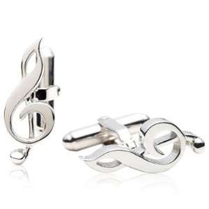 Treble Clef Cufflinks