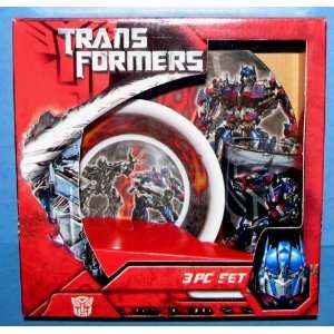  Transformers 3 Peice Dinnerware Set
