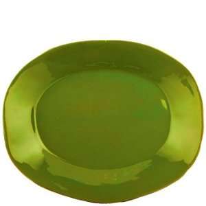 Vietri Basilico Oval Platter 