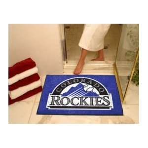  MLB Colorado Rockies Bathmat Rug: Home & Kitchen