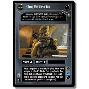   Wars CCG Enhanced Jabbas Palace Bossk With Mortar Gun Toys & Games