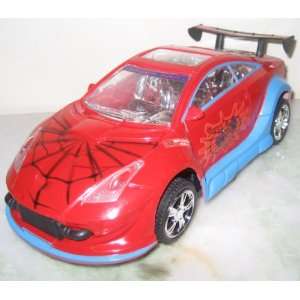  Spider Man Battery Powered Bump and Go 10 Inch Speed Car 