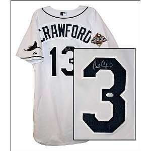  Carl Crawford Autographed Jersey   Authentic Sports 