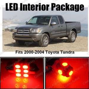 Toyota Tundra RED Interior LED Package (6 Pieces)