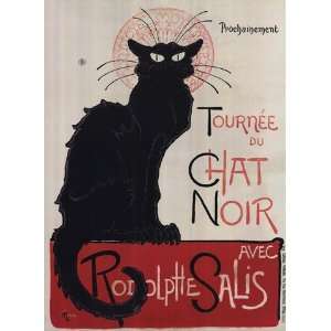 Tournee du Chat Noir   Poster by Theophile Alexandre Steinlen (26x36)