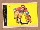 1960 61 Parkhurst Hockey Jacques Plante #53 Reprint Tra