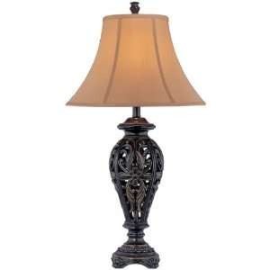  Melrose Collection 1 Light 33ö Antique Bronze Table Lamp 