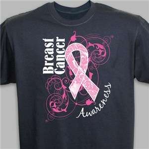   Awareness Pink Ribbon Hope T Shirt T ** Available in 4 colors