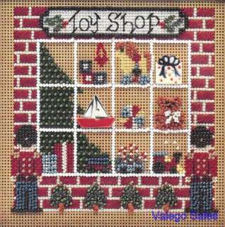 Mill Hill Buttons Beads Counted Cross Stitch Kit 5 x 5 ~ TOY SHOP 