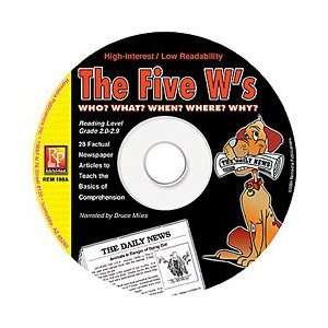  The Five Ws   Reading Level 2   Audio CD Toys & Games