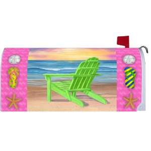  Mailbox Art Sunrise Beach By Custom Decor 18x21 Patio 
