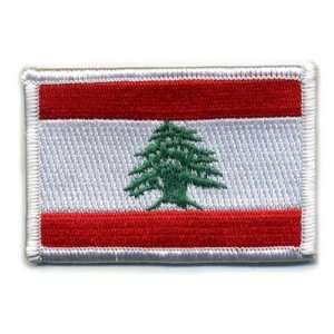 Matrix Velcro Lebanon Flag Patch. 