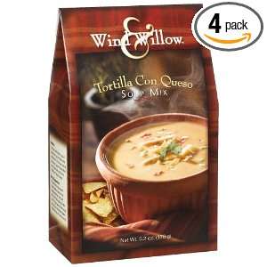 Wind & Willow Tortilla Con Queso Soup, 6.2 Ounce Boxes (Pack of 4 
