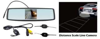   Touch Screen & Universal Mount Low Lux Camera w/ Distance Scale Line