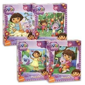   the Explorer 24 Piece Jigsaw Puzzle, A Set of 4 Puzzles Toys & Games