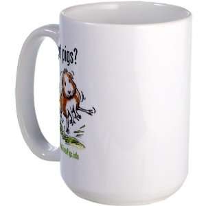  Got Pigs Pets Large Mug by  