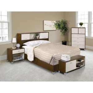  Topolino 4 Piece Bedroom Set with Twin Bed: Home & Kitchen