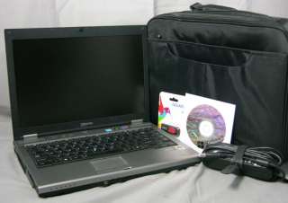 Toshiba Tecra M9 Core 2 Duo 2.4GHz 2GB 500GB DVD RW XP Laptop w/Webcam 
