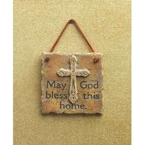  May God Bless This Home Plaque: Kitchen & Dining