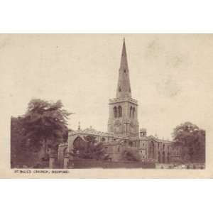   Coaster English Church Bedfordshire Bedford Church BD9