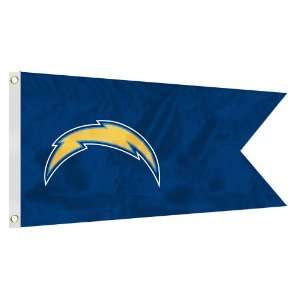  NFL San Diego Chargers Boat/Golf Cart Flag: Sports 