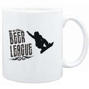  New  Snowboard   Beer League / Since 1972  Mug Sports 