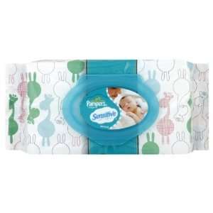  Pampers Baby Wipes Sens Refill Size: 64: Baby
