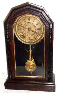 1885 Decagonal Top Striking Shelf Clock, circa 1885  