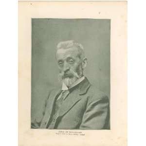  1898 Print Adventurer Louis De Rougemont 