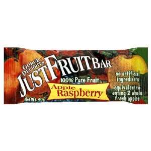 Gorge Delights JustFruit Bars, Apple Raspberry, 16 Count 1.4 Ounce 