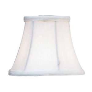    Livex S262 Chandelier Shade Ivory Bell Clip Shade