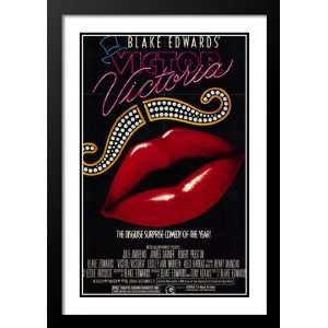  Victor Victoria Framed and Double Matted 20x26 Movie 