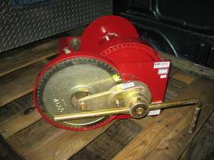   Hand or manual crank winch, NEW, Un Used, 5 ton, 10,000 pounds  