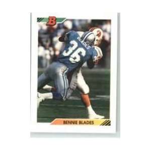 1992 Bowman #232 Bennie Blades   Detroit Lions (Football 
