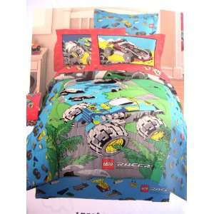  Lego Racer Bedding Comforter & Sheet Set: Home & Kitchen