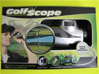 Golf Scope Excalibur Eletronics IMPROVE YOUR GAME   NEW  
