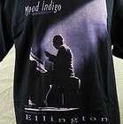   Ellington Mood Indigo Mens T shirt XL Black Jazz Song Pianist Big Band
